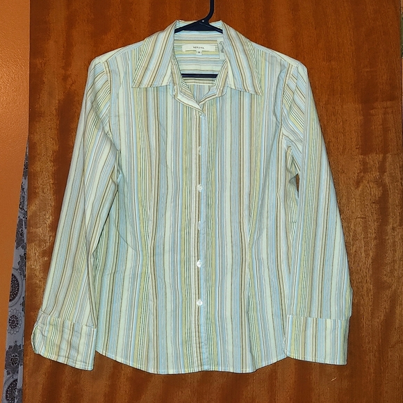Excellent early 00's Summer Office/Work Blouse - Picture 1 of 7